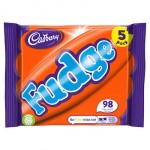 Cadbury Fudge Bar - 5 PACK - 5x22g - Best Before: 03.05.24